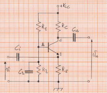 Circuito amplificatore a base comune