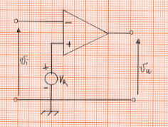 Comparatore con tensione di riferimento Vr